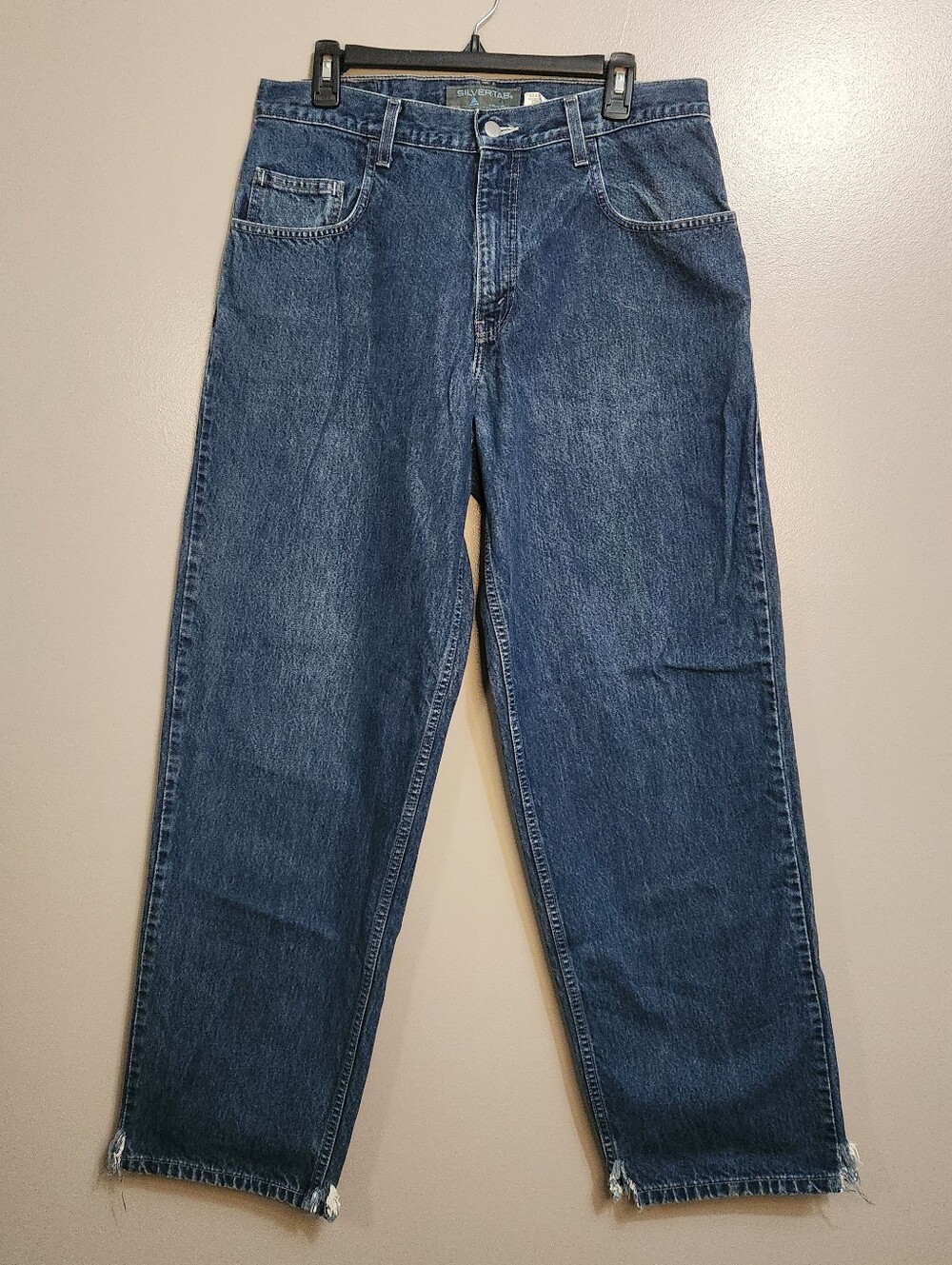 Vintage Y2K Mens Levi's Silvertab Baggy Fit Jeans Size 33/34